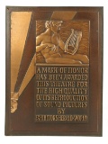 Theater Award Plaque