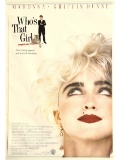 Who's That Girl Movie Poster One Sheet