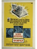 Alfred Hitchcock's Topaz Movie Poster One Sheet