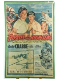 Pirates of the High Seas Buster Crabbe Poster