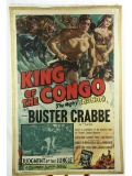 King of the Congo Buster Crabbe Movie Poster