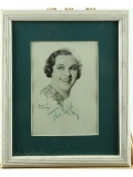 Kate Smith Framed Signed Photo