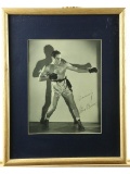 Max Baer (Boxer) Framed Signed Photo