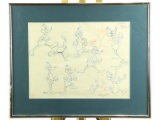 Daffy Duck Pencil Drawing Looney Tunes