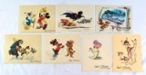 Set of 7 Disney Souvenir Movie Cards