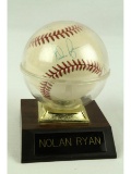 Nolan Ryan (Baseball Great) Signed Baseball