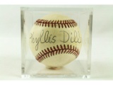 Phyllis Diller Signed Baseball