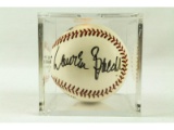 Lauren Bacall Signed Baseball
