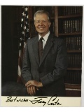 Jimmy Carter Signed Photo