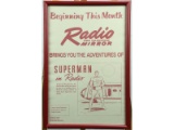 Superman Radio Advertisements