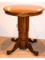 Oak Bar High Top Pub Table Round