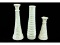 34 Milk Glass Bud Vases