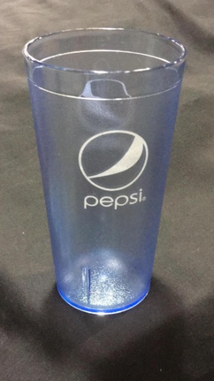 74 Plastic Pepsi Glasses