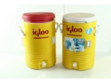2 Igloo Drink Water Coolers with Spouts