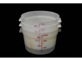 3 Pc 12 Quart Plastic Buckets Kitchen