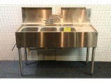 Stainless Steel Triple Basin Sink