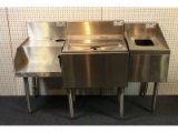 Stainless Steel Under Counter Glass Wash Station