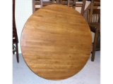 Heavy Wooden Round Tabletop