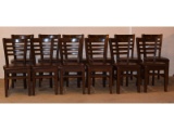 12 Jasper Chair Co Maple Padded Dining Chairs