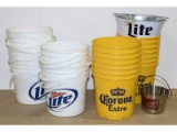 37 Plastic Beer Buckets