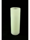 27 White Pillar Candles