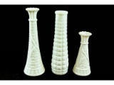 34 Milk Glass Bud Vases