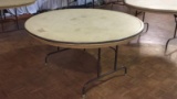 5' Folding Banquet Tables Round