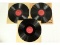 3 World Program Service Records 33 1/3 RPM 15 3/4