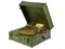 US Military Wind Up Phonograph