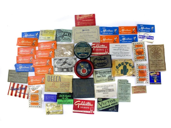 Victrola Phonograph Needle Packages & Dusters