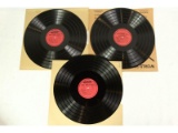 3 World Program Service Records 33 1/3 RPM 15 3/4