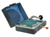 Waters Conley Portable Wind Up Phonograph