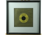 Gary Lewis Framed Signed 45 RPM Record