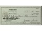Jerry Garcia Signed Check Comforts 1992