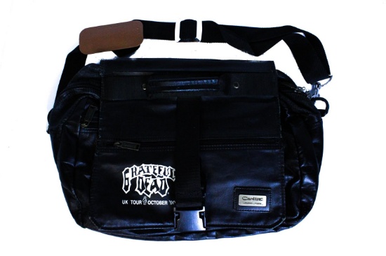 Grateful Dead UK Tour Leather Bag 1990