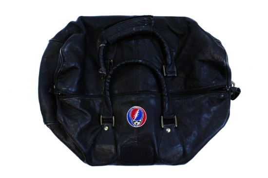 Grateful Dead Leather Duffel Bag