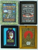 4 Framed Grateful Dead Cards 8