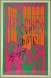 The Doors Autographed Concert Poster 1967