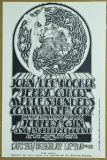 Jerry Garcia John Lee Hooker Concert Poster 1971