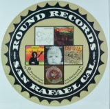 Grateful Dead Round Records Poster