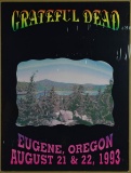 Grateful Dead Eugene Oregon Poster 1993