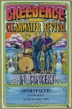 Creedence Clearwater Revival Concert Poster 1971
