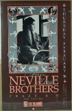 Neville Brothers Signed Poster 1989