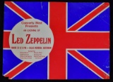 Led Zeppelin Dallas Memorial Auditorium Flyer 1970
