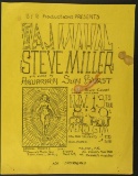 Taj Mahal Steve Miller Cal Poly Handbill 1969