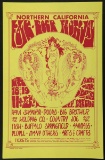 Doors Buffalo Springfield Folk Rock Handbill 1968