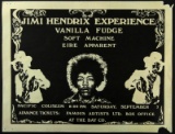 Jimi Hendrix Pacific Coliseum Handbill 1968