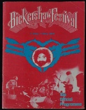 Grateful Dead Bickershaw Festival Program 1972