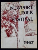 Buffalo Springfield Newport Festival Program 1967
