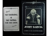 Garcia Broadway 1st Printing Poster & No Smoking